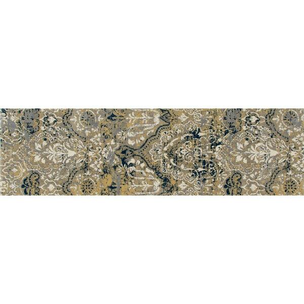 Art Carpet 2 X 8 Ft. Bastille Collection Emerge Woven Area Rug, Yellow 841864109740